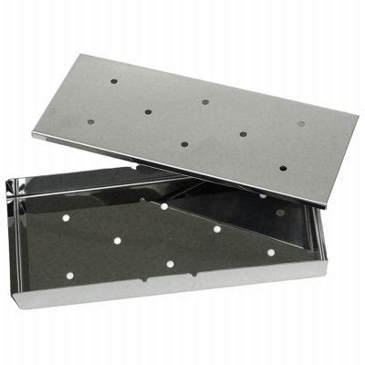 mr bar-b-q stainless steel woodchip smoker boxes for grills|Mr. Bar.